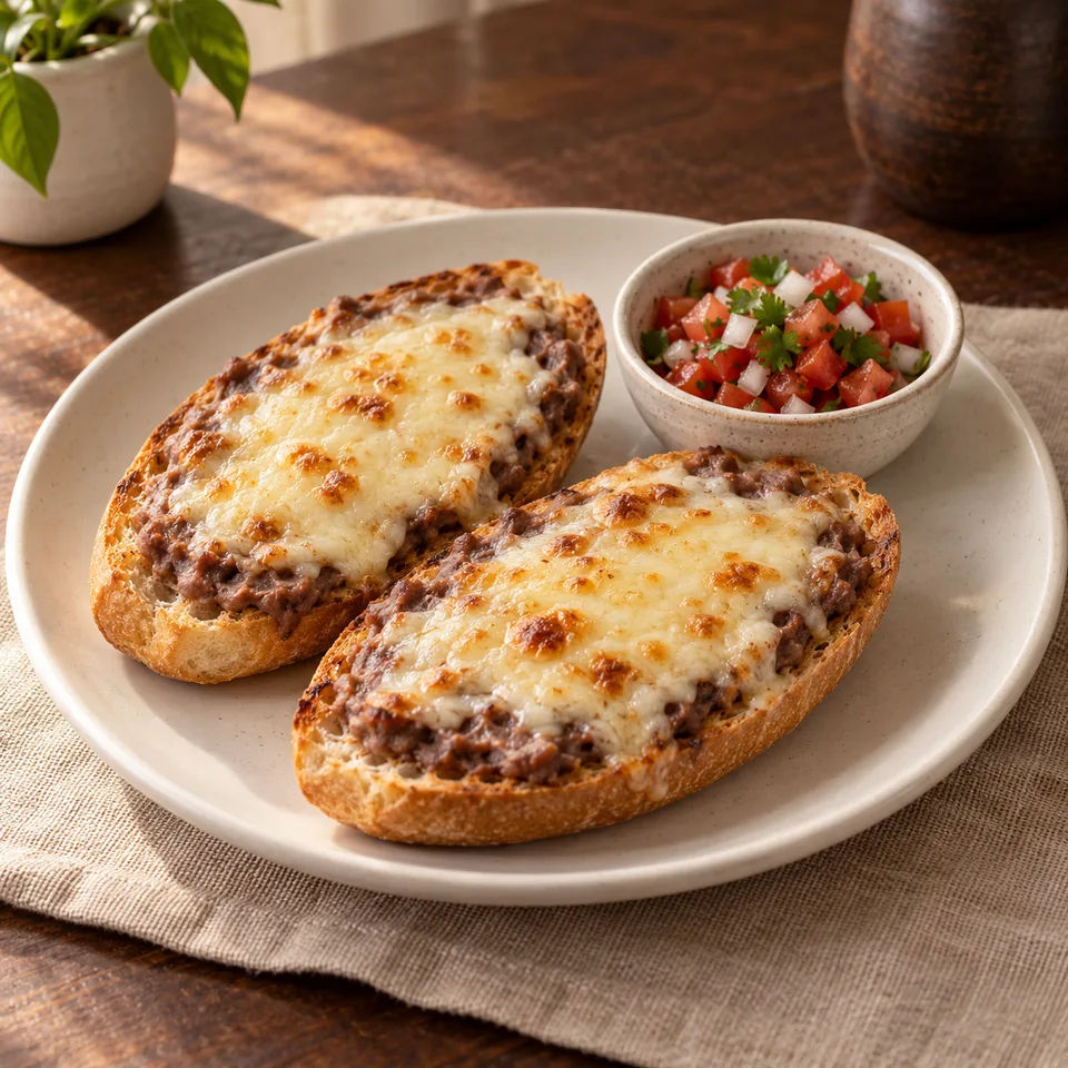 2 Molletes, imagen ilustrativa