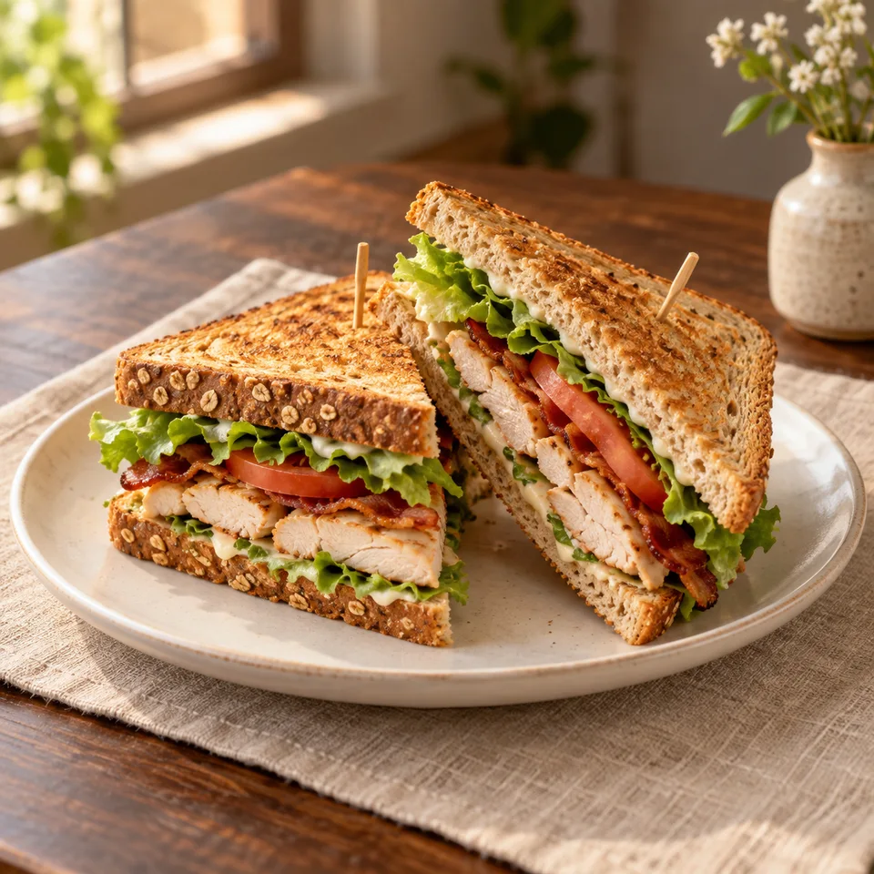 Club Sandwich Integral de Pollo, imagen ilustrativa
